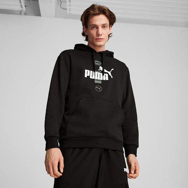 Sudadera Hombre PUMA POWER, PUMA Black, extralarge