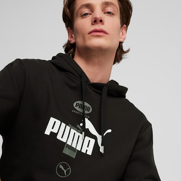 Sudadera Hombre PUMA POWER, PUMA Black, extralarge