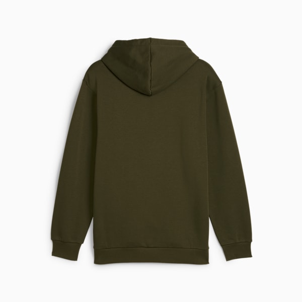 PUMA POWER Men's Graphic Hoodie, Dark Olive, extralarge
