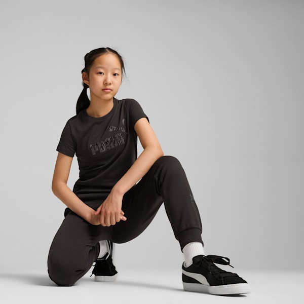 Playera estampada juvenil ESS+ ANIMAL, PUMA Black, extralarge