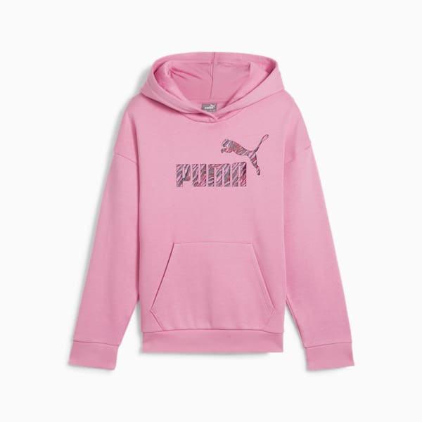 Sudadera con capucha juvenil ESS+ ANIMAL, Mauved Out, extralarge