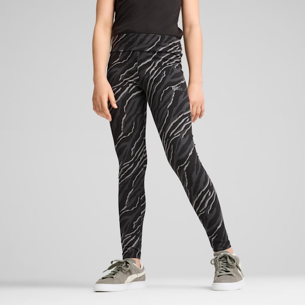 Legging ESS+ ANIMAL Enfant et adolescent, PUMA Black, extralarge