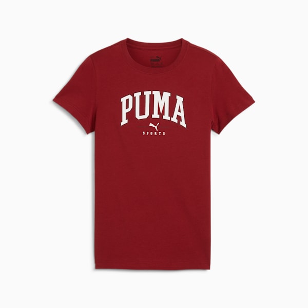 PUMA SQUAD Tee Youth, Intense Red, extralarge