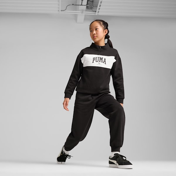 Pantalones deportivos PUMA SQUAD para niños grandes, PUMA Black, extralarge