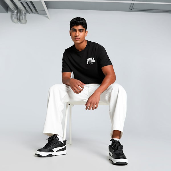 SQUAD Men's Tee, PUMA Black, extralarge-IND