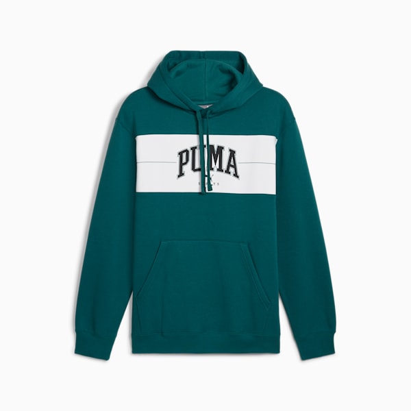 PUMA SQUAD Men's Hoodie, Cold Green, extralarge