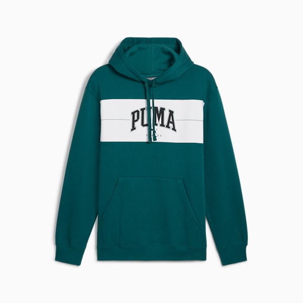 Sudadera PUMA SQUAD para hombre, Cold Green, extralarge
