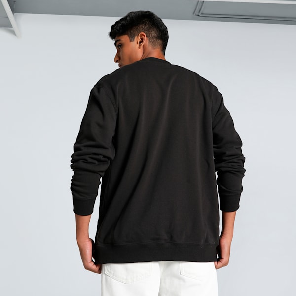 SQUAD Men's Bomber Jacket, PUMA Black, extralarge-IND