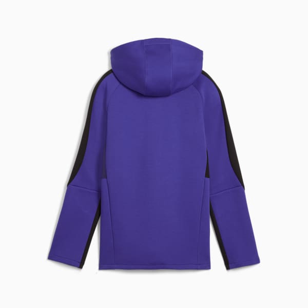 EVOSTRIPE Full-Zip Big Kids' Hoodie, Lapis Lazuli, extralarge