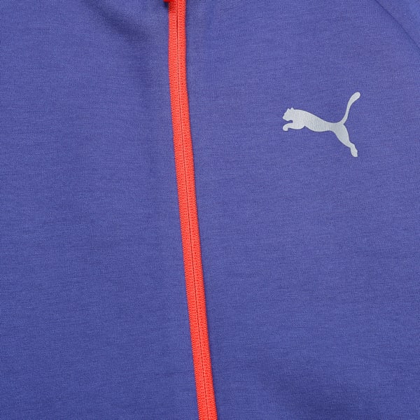 EVOSTRIPE Full-Zip Youth Hoodie, Lapis Lazuli, extralarge-IND