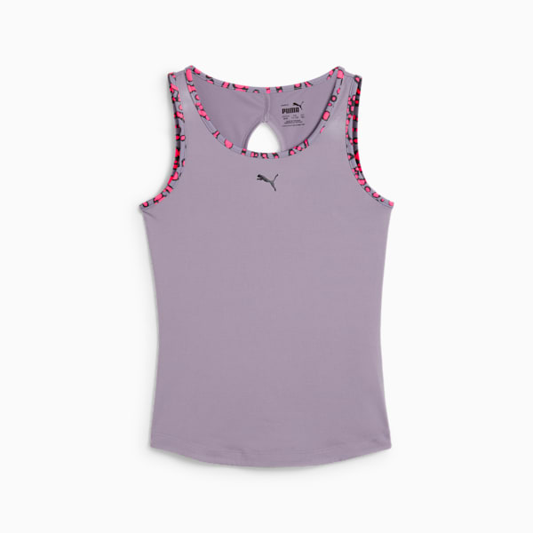 HYPERNATURAL Big Kids' Tank, Pale Plum, extralarge