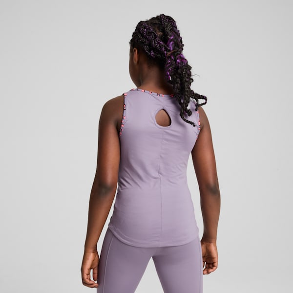 HYPERNATURAL Big Kids' Tank, Pale Plum, extralarge