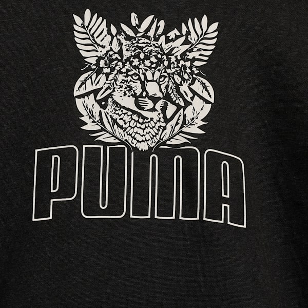 TROPICAT Youth Relaxed Fit Hoodie, PUMA Black, extralarge-IND