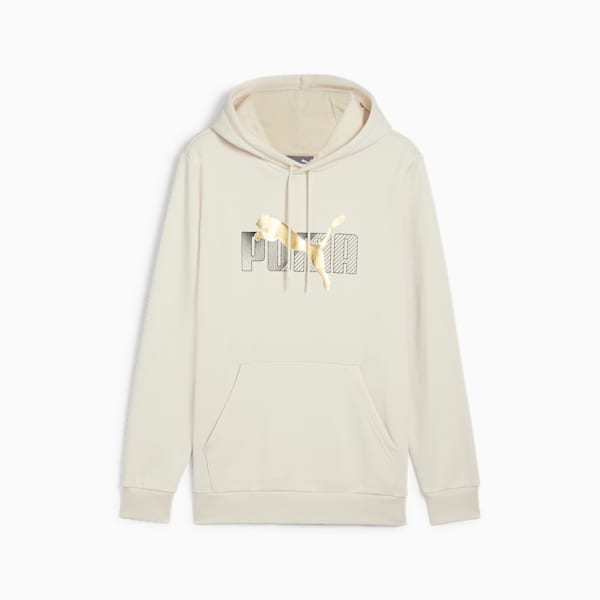 ESS+ LOGO LAB Men's Hoodie, Alpine Snow, extralarge