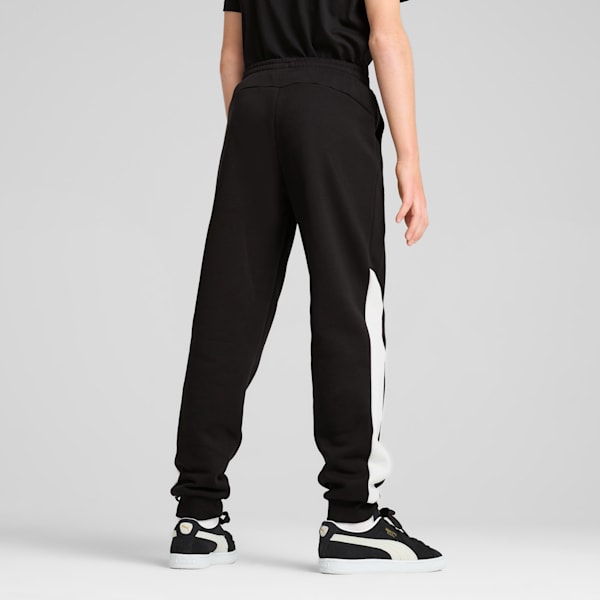 POWER Colourblock Youth Pants, PUMA Black, extralarge-IND