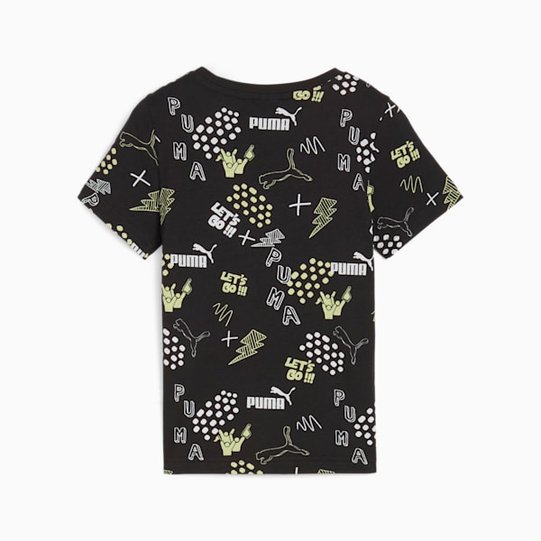 ESS+ PUMA Little Kids' Tee, PUMA Black, extralarge