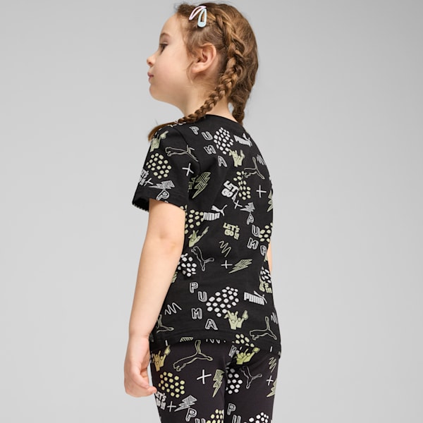 Youth Tee, PUMA Black, extralarge-IND