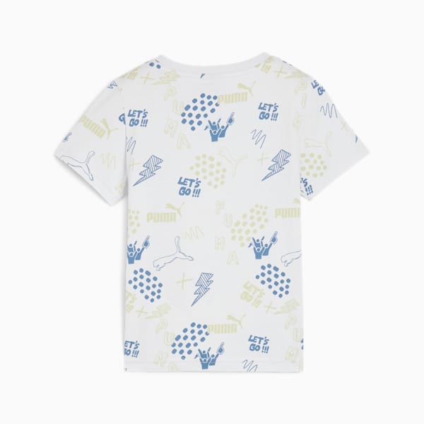 Camiseta ESS+ PUMA para niños grandes, Silver Mist, extralarge