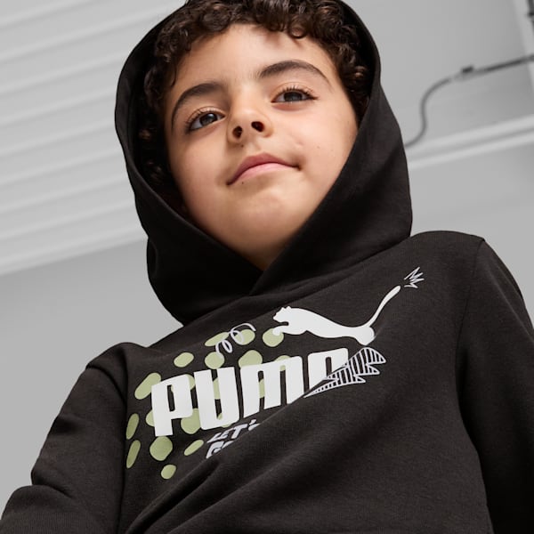 Kid's Hoodie, PUMA Black, extralarge-IND