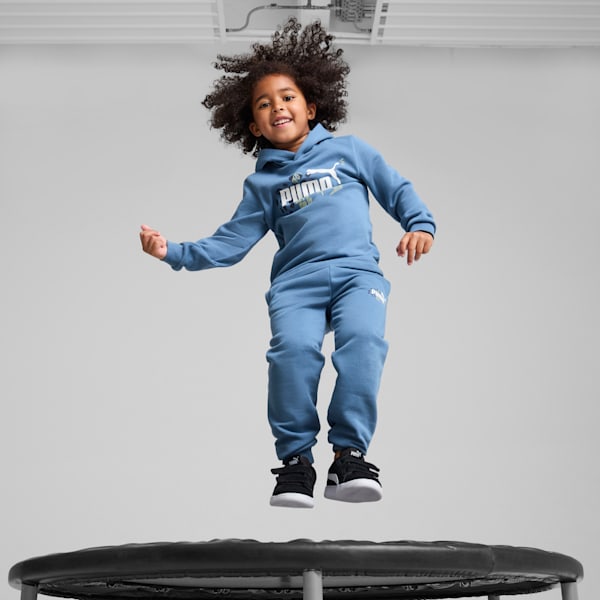 ESS+ PUMA Hoodie Kids, Blue Horizon, extralarge