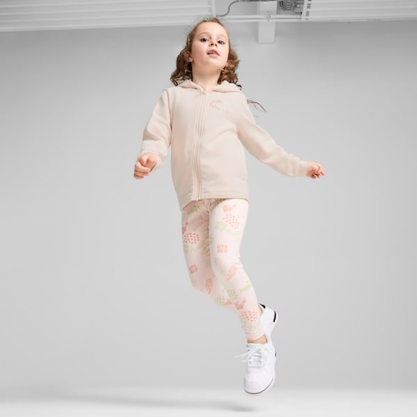 Chamarra con capucha para niños ESS+, Island Pink, extralarge