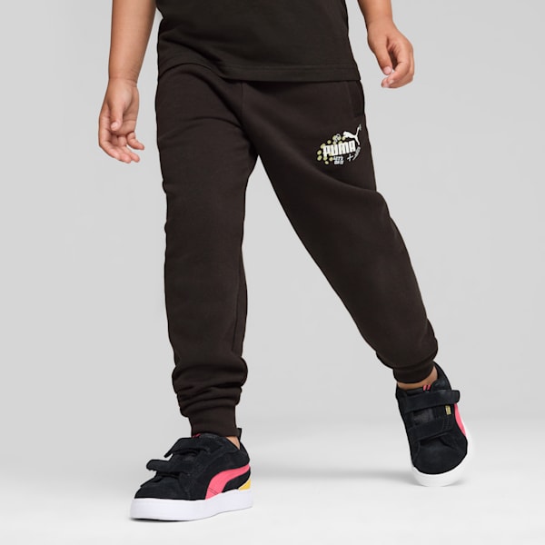 ESS+ PUMA Big Kids' Sweatpants, PUMA Black, extralarge