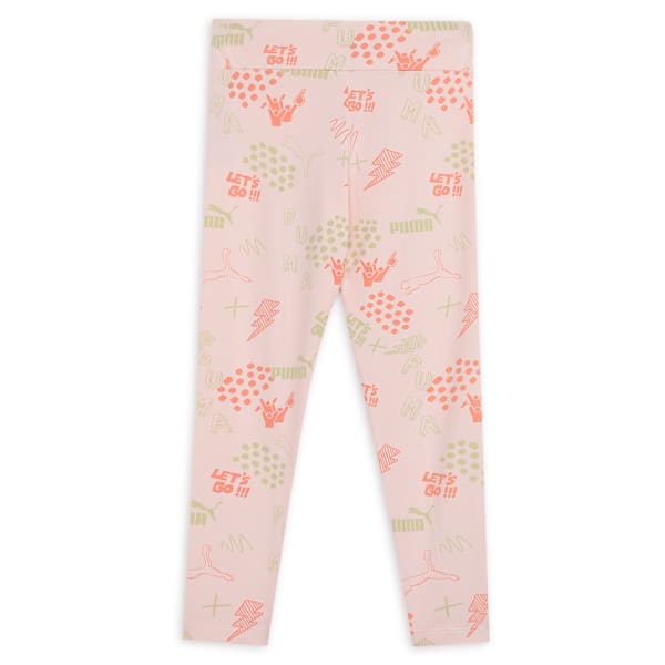 Kid's Leggings, Island Pink, extralarge-IND