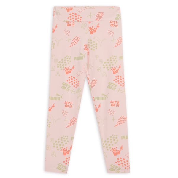 Kid's Leggings, Island Pink, extralarge-IND