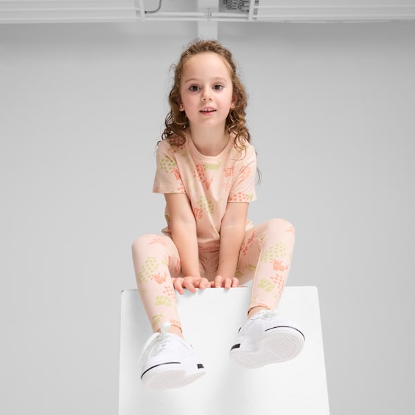 Kid's Leggings, Island Pink, extralarge-IND