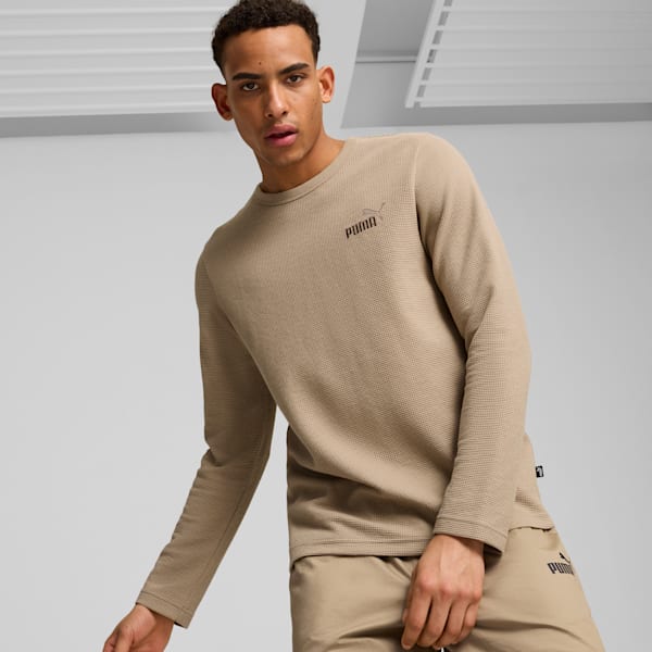 Playera mangas largas para hombre ESS ELEVATED PUMA