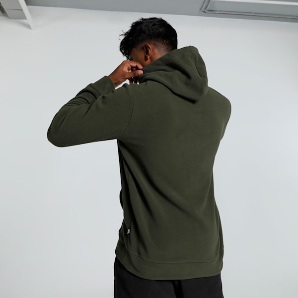 ELEVATED Men's Hoodie, Dark Olive, extralarge-IND