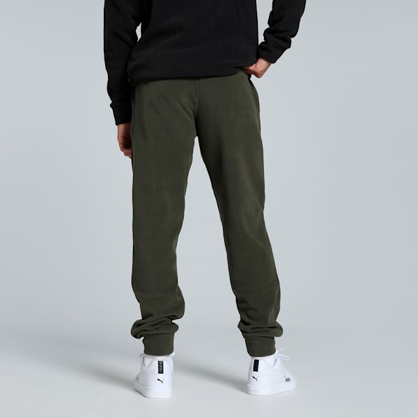 ELEVATED Men's Sweat Pants, Dark Olive, extralarge-IND