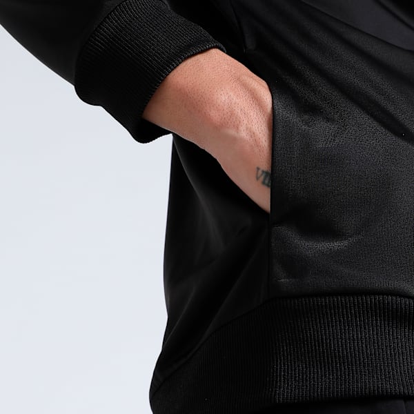 Piping Men's Tracksuit, PUMA Black, extralarge-IND