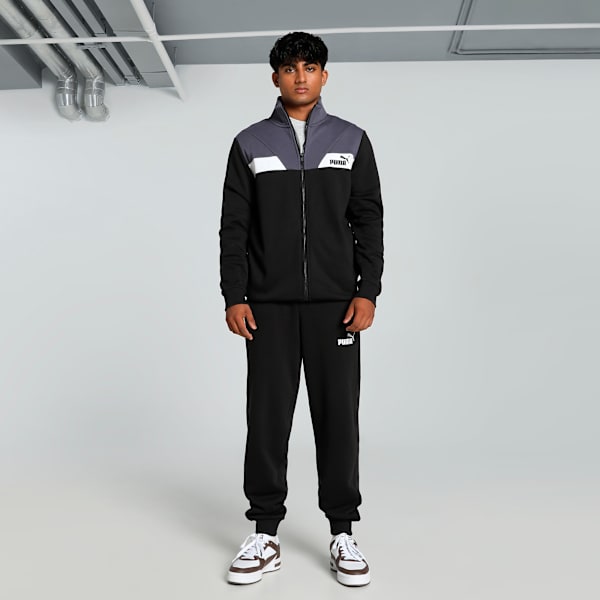 POWER Men's Tracksuit, PUMA Black, extralarge-IND