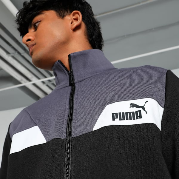 POWER Men's Tracksuit, PUMA Black, extralarge-IND