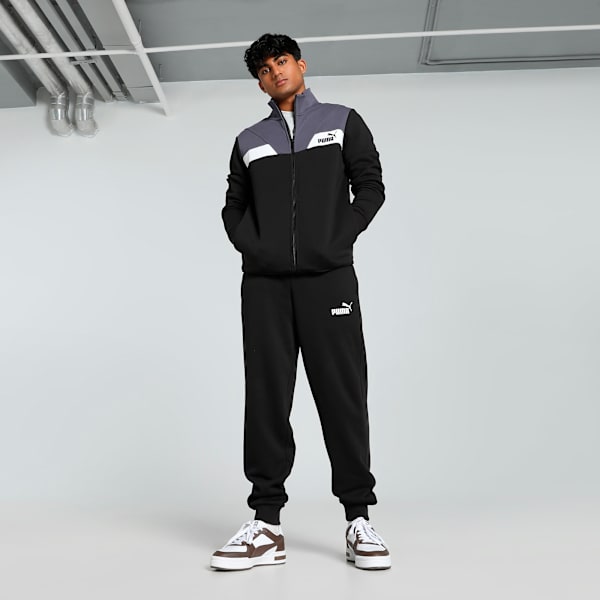 POWER Men's Tracksuit, PUMA Black, extralarge-IND
