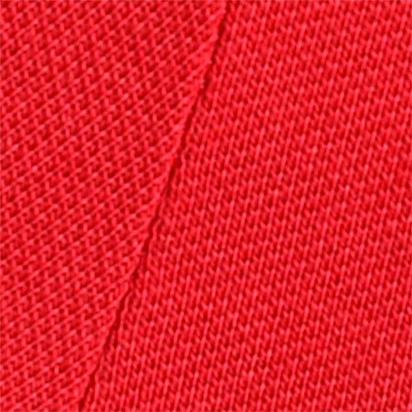 Men's Jacquard Collar Slim Fit Polo, Club Red, extralarge-IND