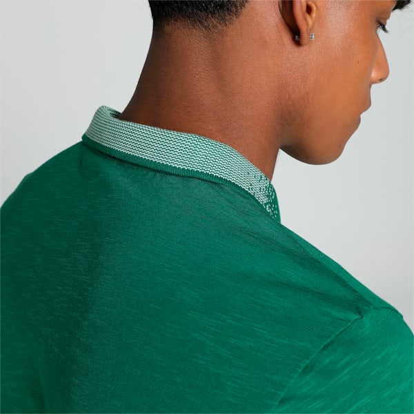 Men's Slub Polo, Vine, extralarge-IND