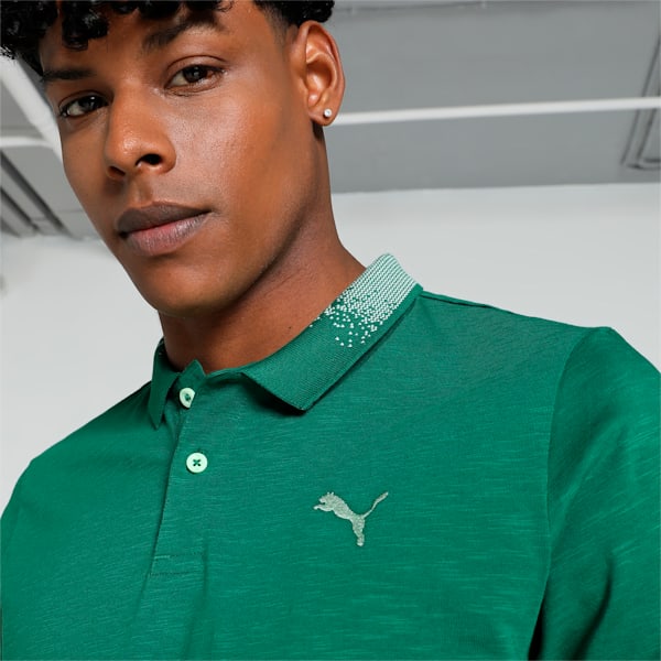 Men's Slub Polo, Vine, extralarge-IND