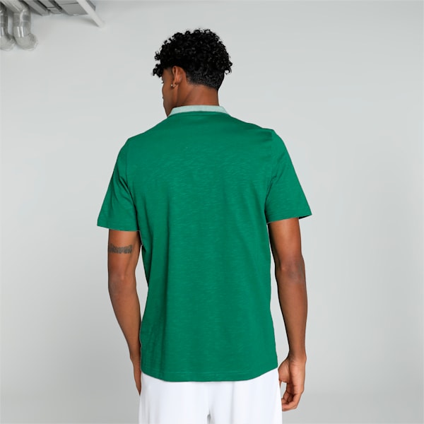 Men's Slub Polo, Vine, extralarge-IND
