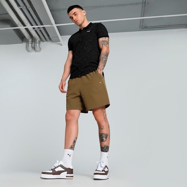 Men's Slim Fit Polo, PUMA Black, extralarge-IND