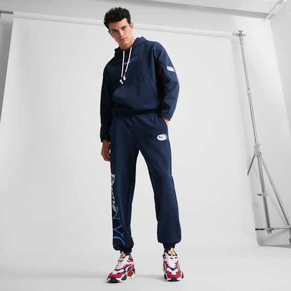 NYC Running Laps Men's Sweatpants, Club Navy, extralarge