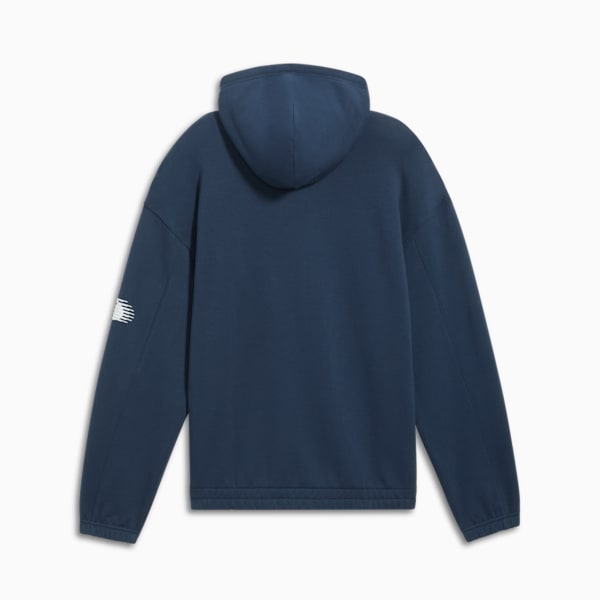 Sudadera con capucha NYC Running Laps para hombre, Club Navy, extralarge