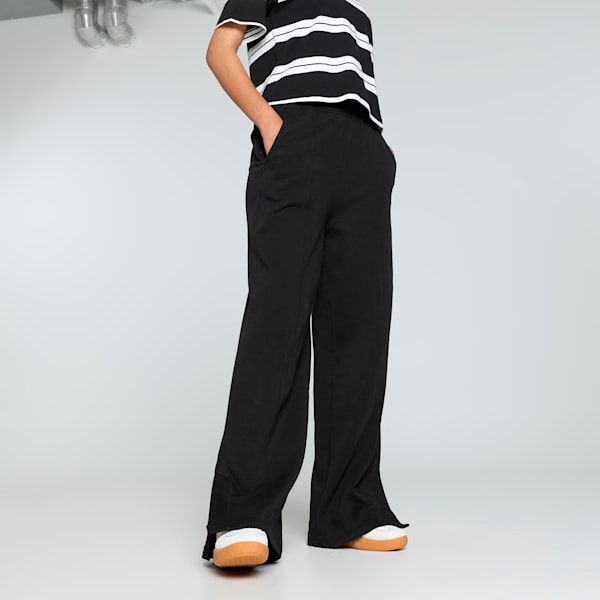 HER Women's Straight Pants, PUMA Black, extralarge-IND