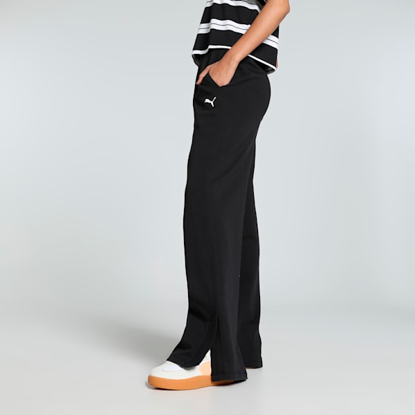 HER Women's Straight Pants, PUMA Black, extralarge-IND