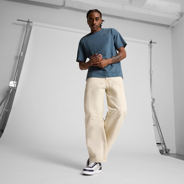 RAD/CAL Tee Men, Gray Skies, extralarge