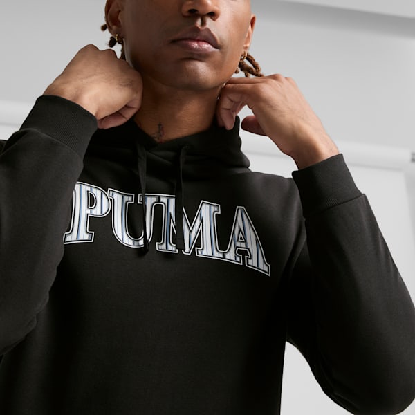 PUMA Squad Hoodie Men s Black Size S