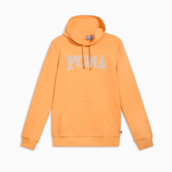 Chandail à capuchon PUMA SQUAD pour homme, Clementine, extralarge