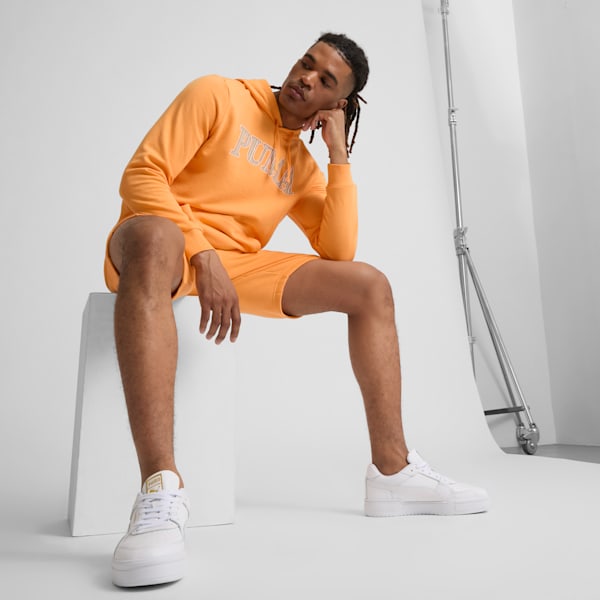 Chandail à capuchon PUMA SQUAD pour homme, Clementine, extralarge