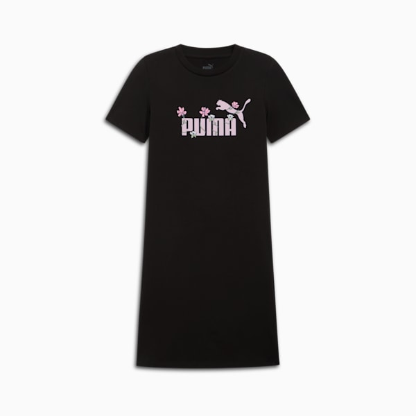 ESS Slim Tee Floral Women's Dress, PUMA Black, extralarge